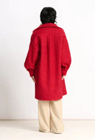 POM Amsterdam -Coat-Scarlet Red