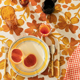 Bonnie & Neil - Small dogwood rust Table Cloth
