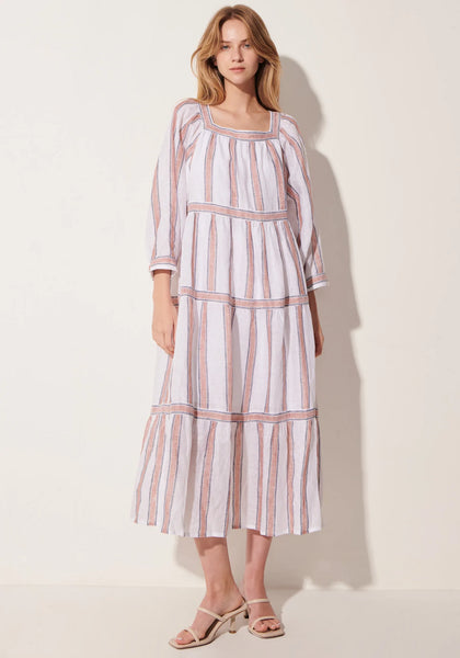 POL-Florence Stripe Garden-Dress
