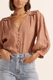 brigade top - rust