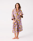 Kip & Co - Big Flower Terry Bath Robe