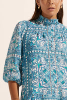 Zoe Kratzmann - Beacon Dress in Sapphire Tile