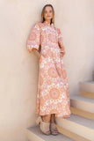 Zoe Kratzmann - Calibre dress in sunset mosaic