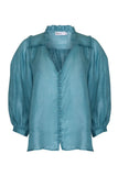 Zoe Kratzmann - Brigade Top in Sea Blue