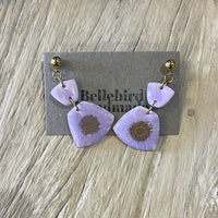 Pressed Flower Resin Earrings