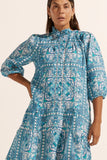 Zoe Kratzmann - Beacon Dress in Sapphire Tile