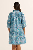 Zoe Kratzmann - Beacon Dress in Sapphire Tile