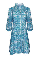 Zoe Kratzmann - Beacon Dress in Sapphire Tile