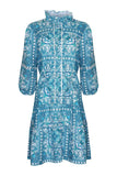 Zoe Kratzmann - Beacon Dress in Sapphire Tile