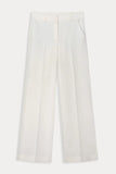 Pom Wide Leg Blooming Ecru Pants