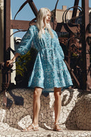 Zoe Kratzmann - Beacon Dress in Sapphire Tile