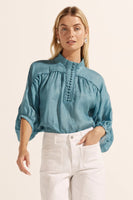 Zoe Kratzmann - Adage Top in Sea Blue