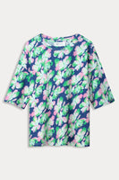 Pom T-Shirt Lillies Blue