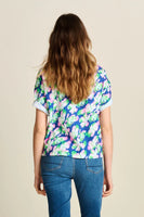 Pom T-Shirt Lillies Blue