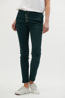 Forest zip / button Jean Denim- Italian Star