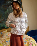 Kip and Co Silver Foil Bomber