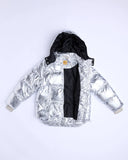 Kip and Co Silver Foil Bomber