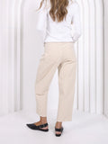 MONACO TONI BARREL CORD JEANS PEARL