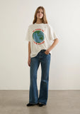 Auguste Be Good to Mother Earth Boyfriend Tee BLACK