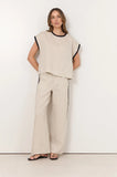 Adorne Marlie Linen Top