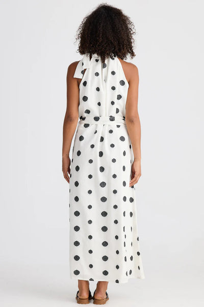 Lucia Woven Spot Dress