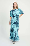 Pom Amsterdam Artisan Blue Sequin Dress
