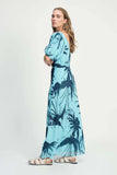 Pom Amsterdam Artisan Blue Sequin Dress