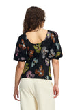 Pom Amsterdam Embroidery Sky Black Yop