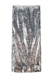 Pom Amsterdam Silver Sequin Skirt