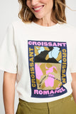 Pom Amsterdam Tshirt  Croissant