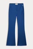 Pom Amsterdam Pique Flare Ink Blue Pants