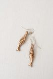 Pesci Bronze Mermaid Earring