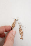 Pesci Bronze Mermaid Earring