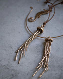 Pesci Bronze Medusa Necklace