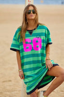 Hammill & Co Sweat Beach Dress Green