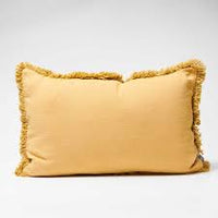 Eadie Luca Boho Tumeric Linen Cushion and Co 50/50 cm