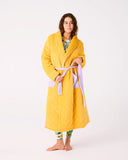 Kip & Co - Lavender Honey Quilted Velvet Robe