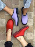 Merry People Bobbi Clogs - Chilli Red