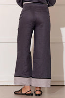 ADORNE - NISHA CROPPED CONTRAST PANT