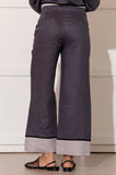 ADORNE - NISHA CROPPED CONTRAST PANT