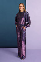 POM Amsterdam - Pants-Stardust Violet
