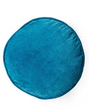 Kip & Co- Lagoon Teal Velvet Pea Cushion
