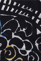 POM Amsterdam -Shawl- Pride Black and White