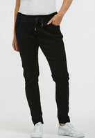 Italian Star- Cord Jogger Pants -Black