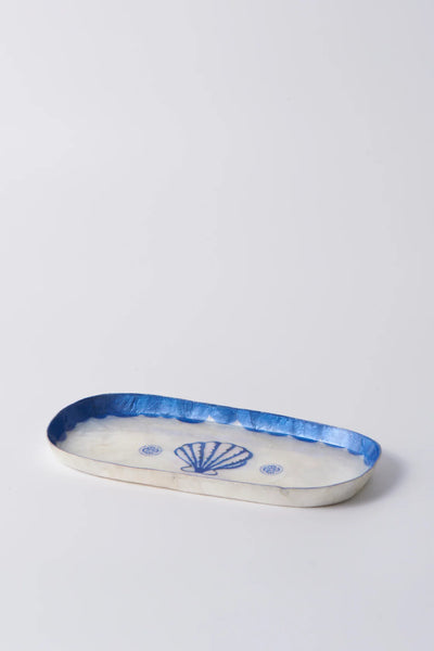 Atlantic Shell Tray Blue