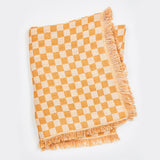Bonnie and Neil- Checkers Goldie Blanket