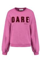 Pom Amsterdam- Sweater- Dare Mauve Pink