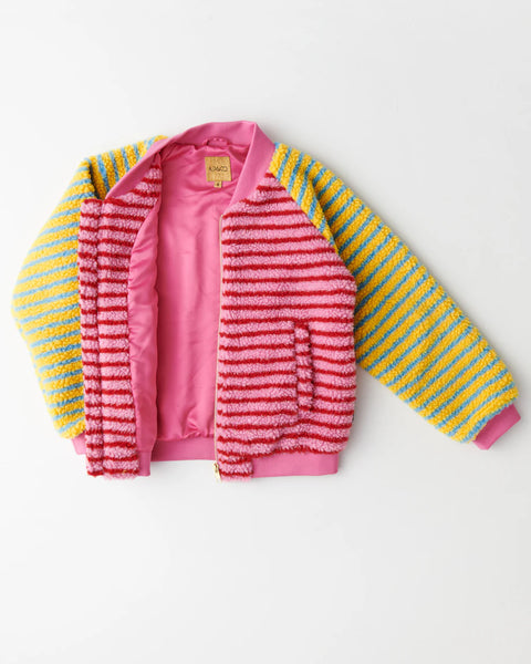 KIP & CO - Hubba Bubba Sherpa Bomber Jacket