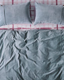 Kip & CO - Fog grey velvet Bed linen
