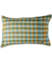 Marigold Tartan Linen Pillowcases